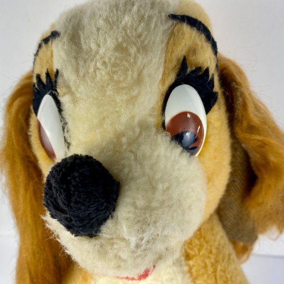 Vintage Disney Lady 1970s 18 in Plush Collectible California Stuffed Toys USA - Picture 2 of 9